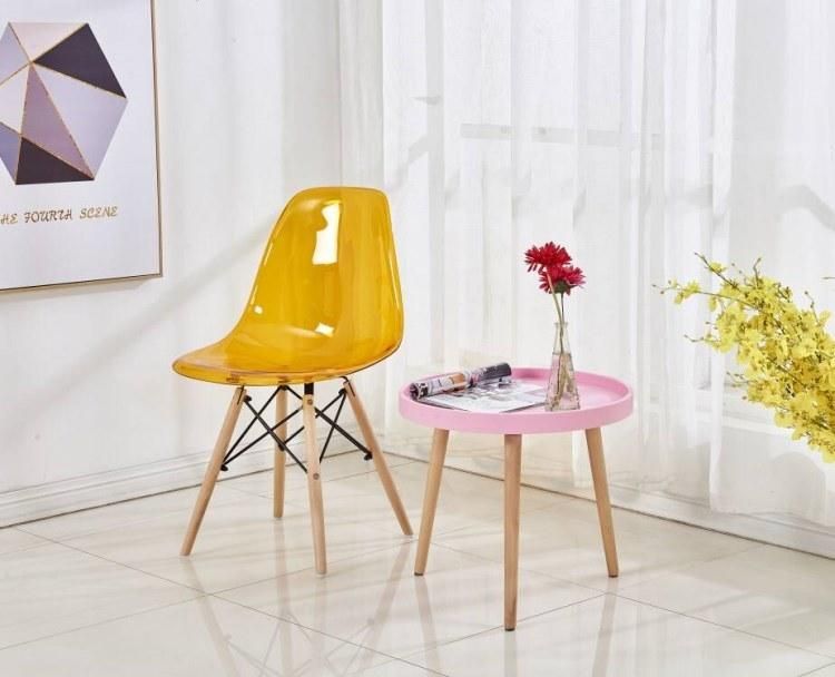 China Wholesale Wooden Leg Home Living Room Furniture Modern Tea Table Simple Plastic Coffee Table