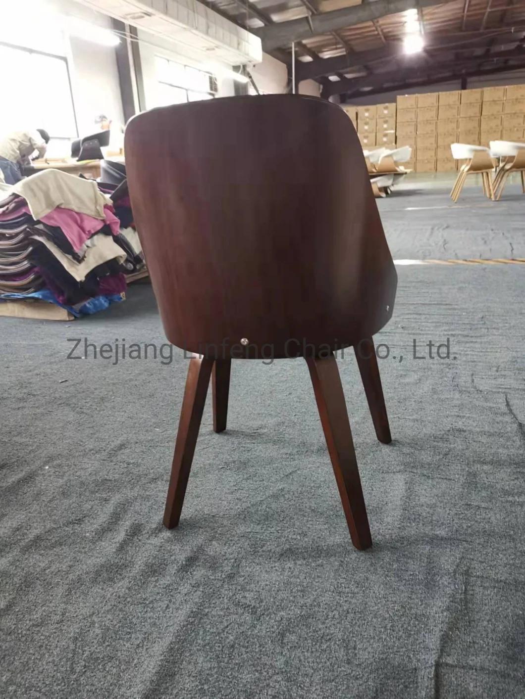 Wholesale Restaurant Stacking Chair Plywood Dining Chair for Coffee Shop