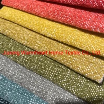 Polyester Chenille Fabric for Sofa Furniture Bedding Chair Upholstery Fabric (WH132)
