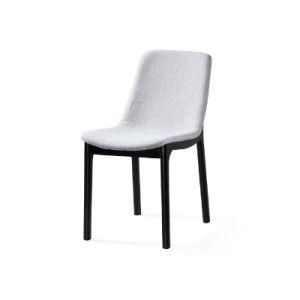 Wholesale Simple Modern Wooden Dining Chair with Fabric (A-030)