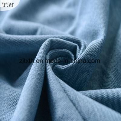 Plain Style 100% Polyester Linen Look Fabric for Sofa