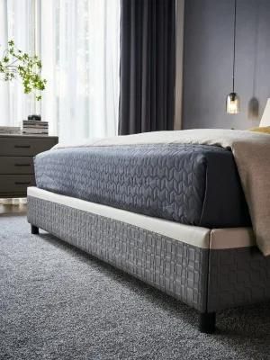 Customized Home Furniture Sets Modern Bed Upholstered Bed King Bed Gc2119