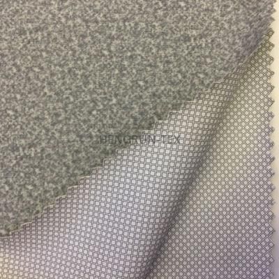 100% Polyester 100d 4 Way Stretch Fabric Tarp Compound Polar Garden Chair Fleece Fabric for Outdoor Clothing