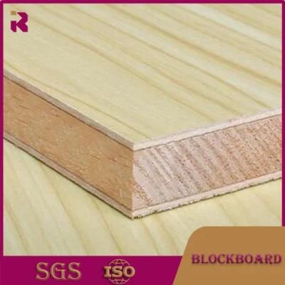 Wood Grain Melamine Blockboard in Sale Melamine Faced Wood Block Board
