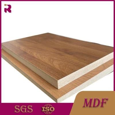 MDF Melamine Furniture Board MDF 18mm 14X24 Bord Sheet