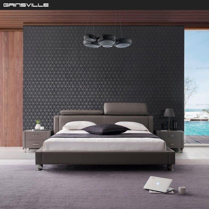Factory Furniture Modern Bedroom Furniture Italy Bed King Bed Wall Bed Gc1698