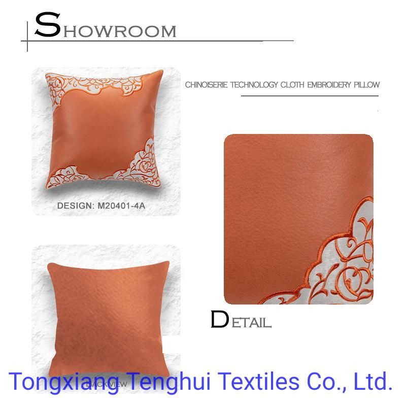 New Collection Fabric for Chinese Style with Embroidery Make for Pillow