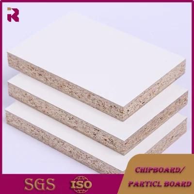 White Laminated Particle Board/18mm Thickness Standard Size Melamine Particle Board