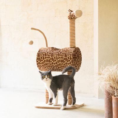 Customize OEM Modern Play Cat Toy and Cat Tree with Pet Bed for Pet Supplies