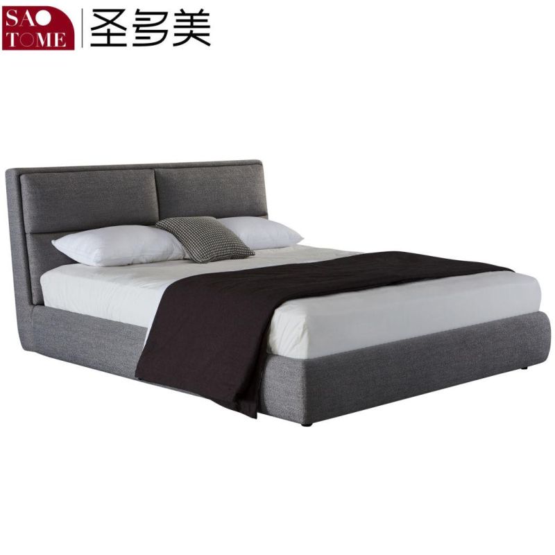 Modern Luxury Bedroom Furniture Set Double Cloth 150m King Bed