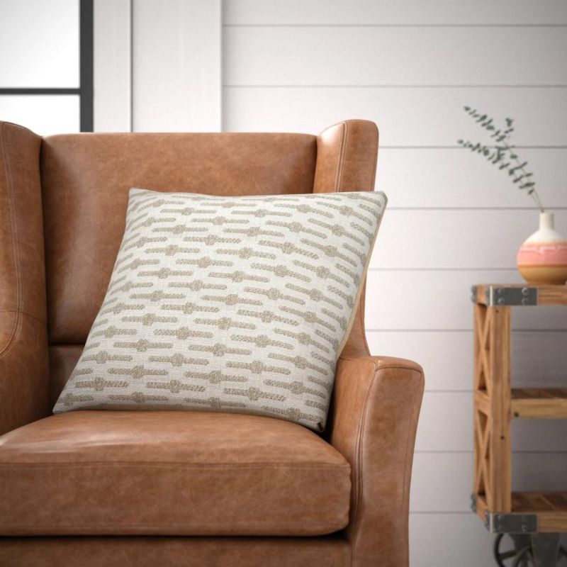 Fashion Classical Jacquard  Design Soft Cushion on Sofa