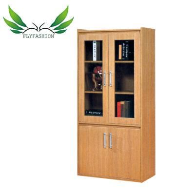 Two Layer Wooden Office Furniture Cabinet for Sale