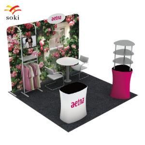 Tension Fabric Design Booth Display Fabric Stands