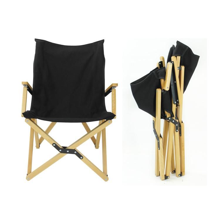 600d Fabric Camping Folding Beach Make up Chair with Armrest