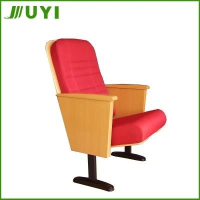 China Manufactory Price VIP Brand Fabric Folding Theatre Seating Jy-603m