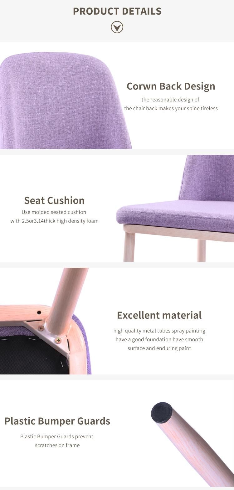 Outdoor Furniture Stackable Colorful Wood Like Cafe Chairs