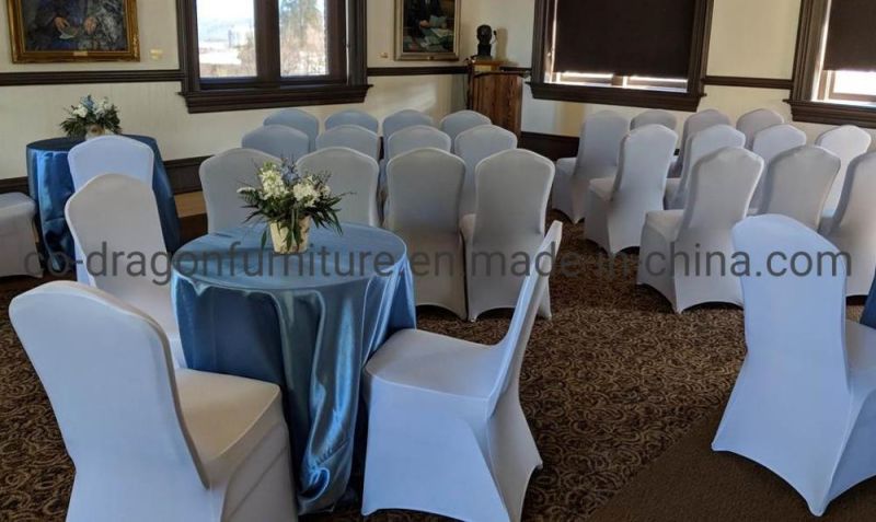 Fashion Chinese Wholesale Dining Furniture Steel Wedding Chair with Fabric