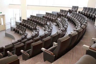 Wooden Chair Auditorium Seater Furniture Theater Meeting Room Chair (YA-L099B)