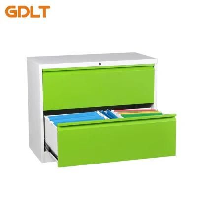 Good Quality 2 Drawer Locking Wide Filing Cabinet File Storage Office File Cabinet