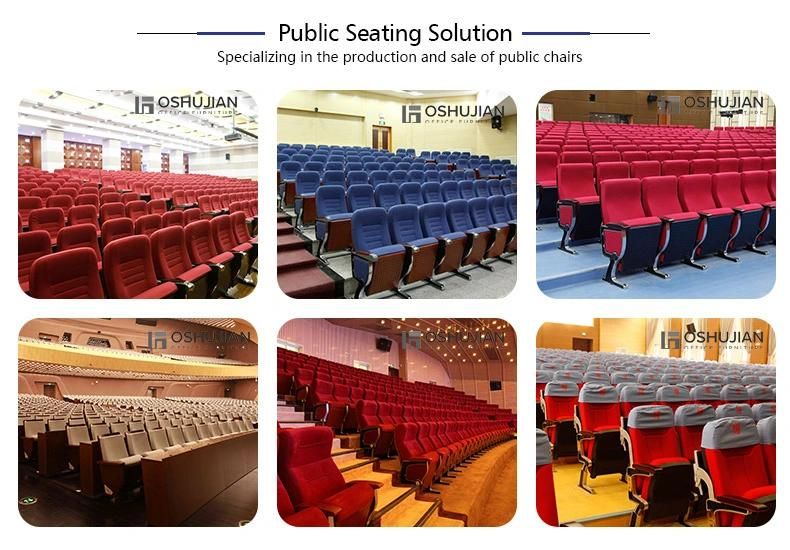 Theater Seat Numbers Folding Chair for Auditorium Silla