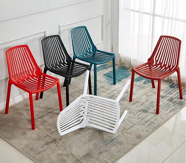 Chaises Design Cadeira Colorida Cozinha Sala De Jantar White PP Chair for Wholesale