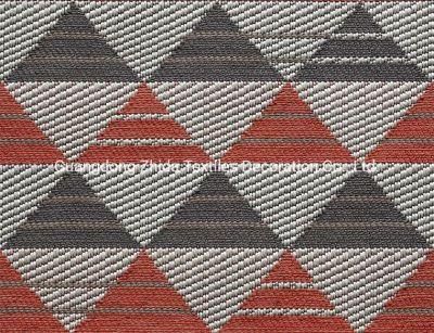 Textile Geometry Blended Yarn Upholstery Sofa Cushion Fabric