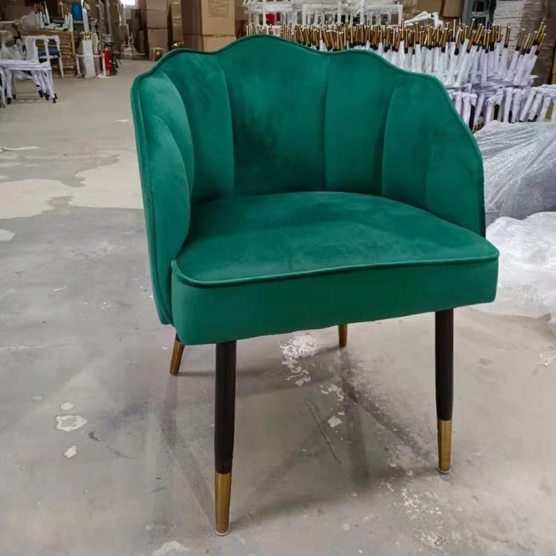 Wholesale Metal Stable Golden Plated Legs Chairs