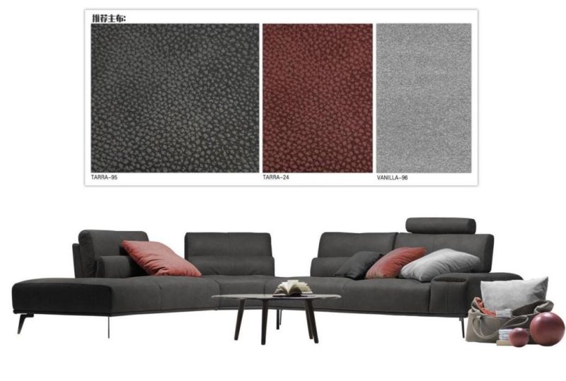 Home Textile Durable Sofa Fabric Upholstery Faux Leather