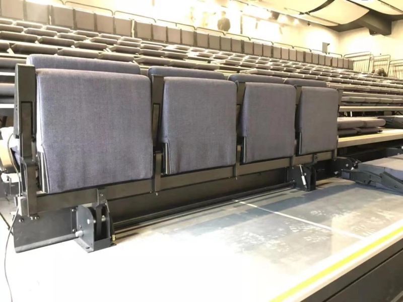 Arena Seating School Auditorium Chair Retractable Seats Telescopic Bleachers
