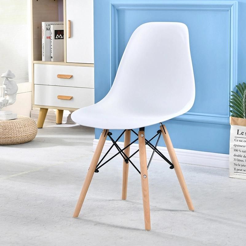 PP Chair Factory Wholesale Chaise En Plastique Chaises Blanches Furniture Dining Dsw Chairs Set