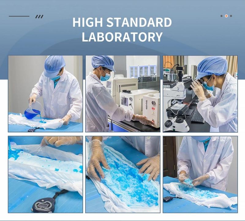 Leakage Protection Blue PE Film Bed Disposable Underpad Size 60X90cm 60X60cm 60X40cm