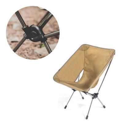 Factory Sales Outdoor Portable Moon Chair Foldable Beach Chair Folding Camping Chair