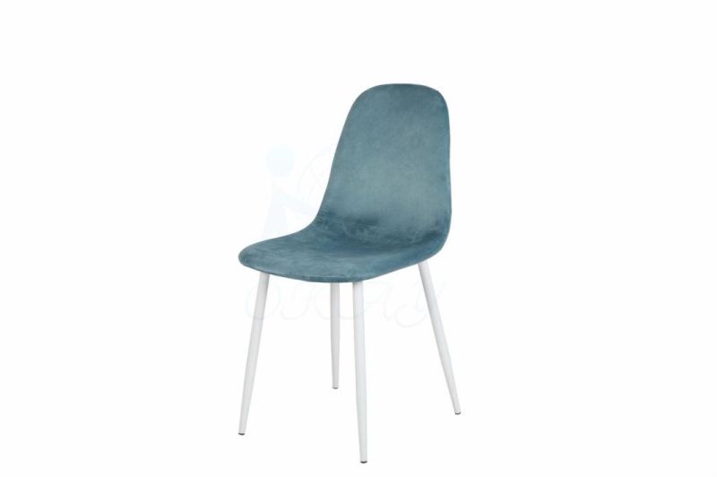 Simple Dining Chair with Different Color Power Coating Legs Chair