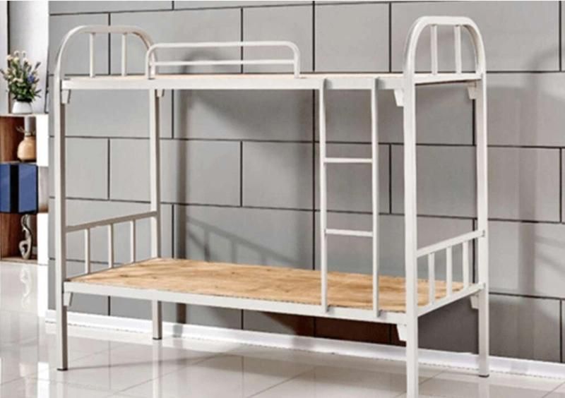 Hotel Home Furniture Modern Student Double Metal Frame Bedroom Folding Bed