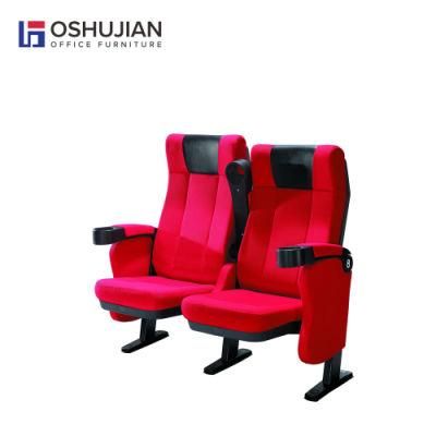 Hot Sale Style Movie Hall Concert Fabric Plastic Cinema Seating Chair