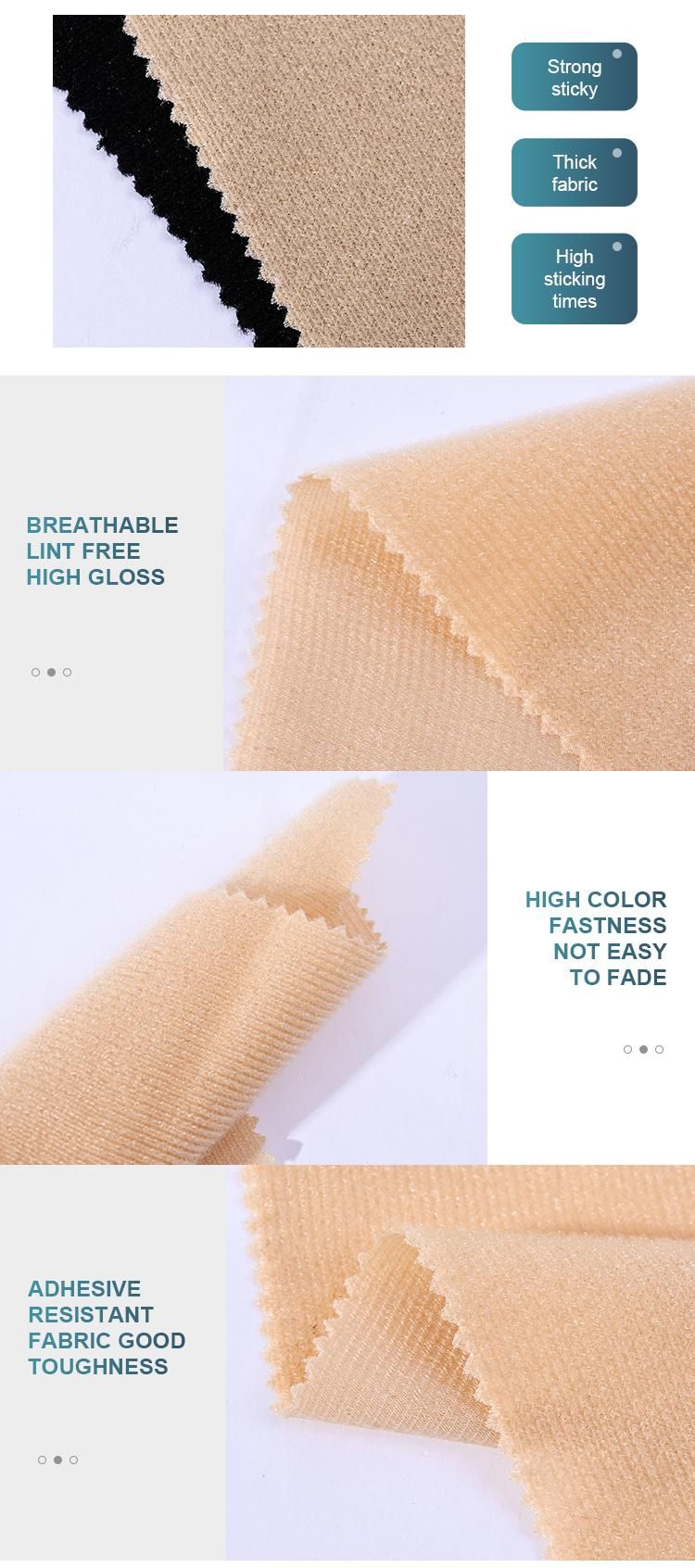 Nylon Laminated Loop Fabric for Furniture Self Adhesive Fasteners Materials