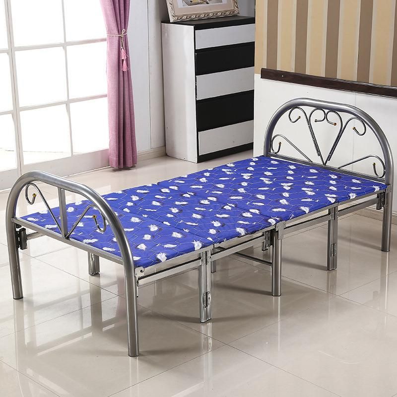 Outdoor Hospital Portable Foldable Children Home Bunk Steel Folding Bed