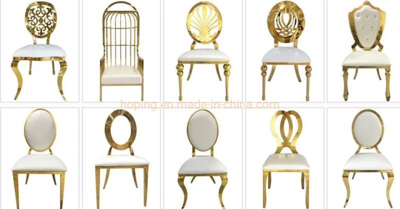 Blove Relax Vienna Blue Velvet Furniture Foshan Bridal Banquet Factory Wholesale Silver White Leather Wedding Dining Golden Chair