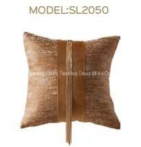 Home Bedding Brown String Sofa Fabric Upholstered Pillow