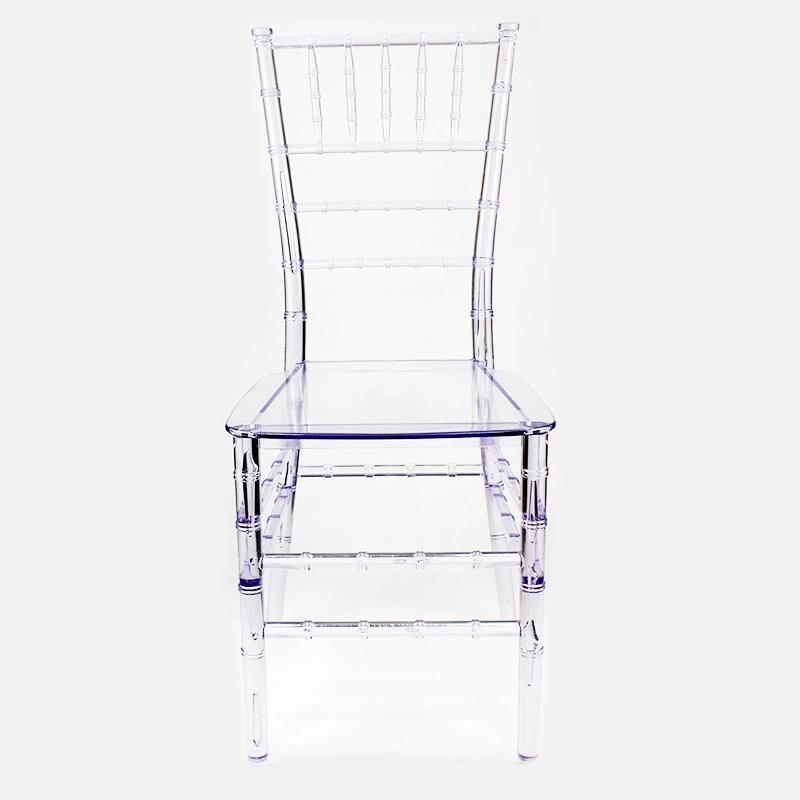 PC Chair Transparent Banquet Chair Clear Tiffany Chair