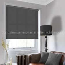 Solar Shades Blind with Blackout Polyester Fabric
