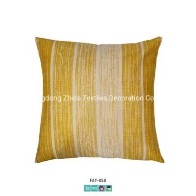 Hotel Bedding Classic Vertical Bar Sofa Fabric Upholstered Cushion Amortiguar