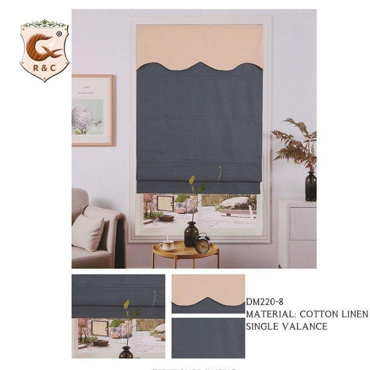 Wholesale Fabric Roman Blinds Hot Sale New Design Home Decor Factory Price Roman Blind