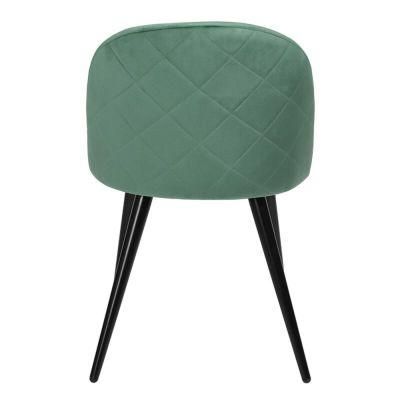 Twolf Modern Luxury Furniture Fabric Velvet Dining Chair