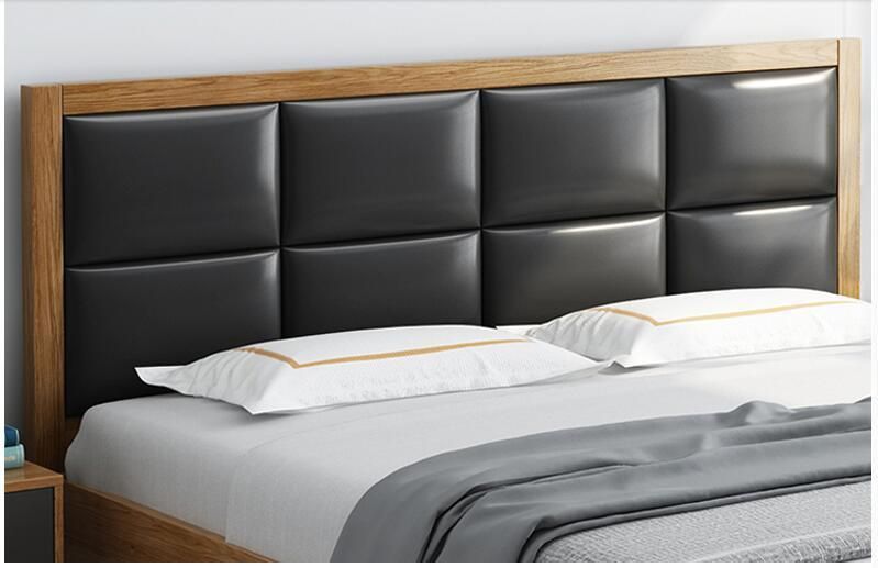 Modern Melamine Luxury King Size Bedroom Furniture Set