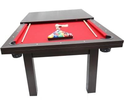 Indoor MDF Home Family Used Furniture Dining Top Pool Table