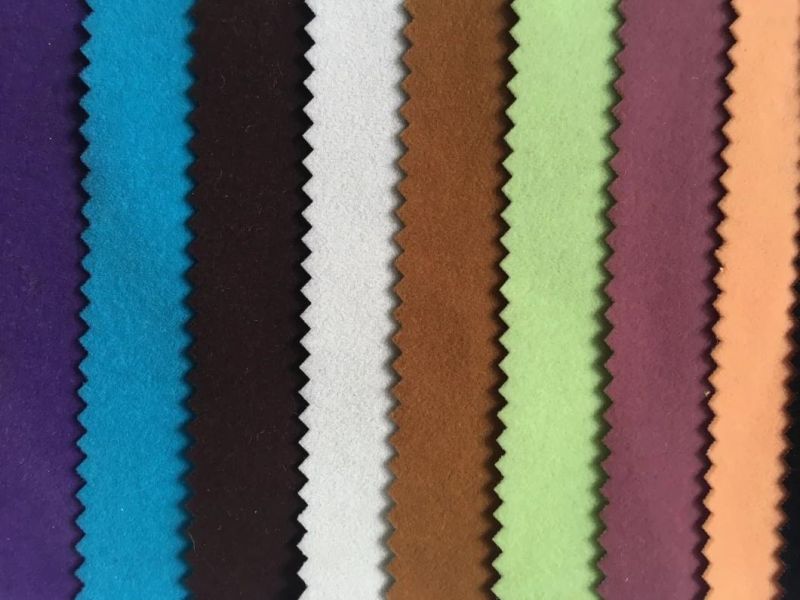Plain Flock Fabric with Stock Used for Jewellery Box /Sofa Cover/Curtain (JP)