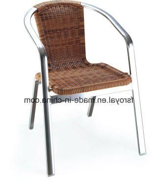 Metal Chinese Furniture Outdoor Rattan Wicker Hotel Dining Chairs