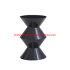 Luxury Style Modern Home Furniture Hotel Apartment Bedroom Bedside Table Villa Acrylic Black Side Table for Living Room