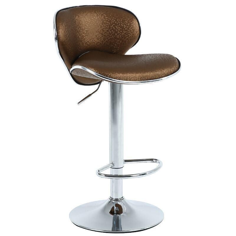 Hot Selling Nordic Fashion Design Pub Counter Height Adjustable Upholstered Butterfly Bar Stool Chair